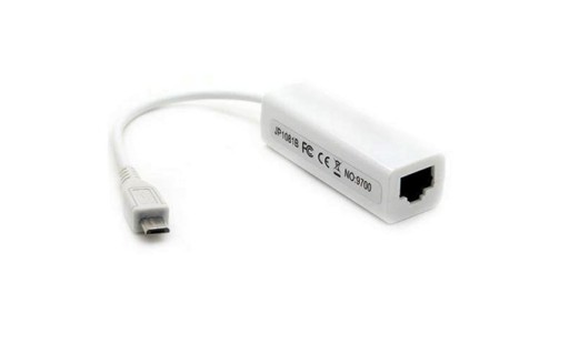 Karta SIECIOWA RJ45 LAN MicroUSB 10/100MB Ethernet