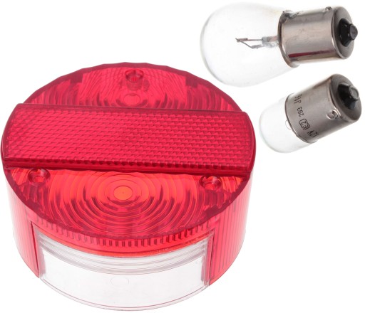 MZ ETZ SIMSON S51 KLOSZ LAMPY TYŁ TYLNEJ + ŻARÓWKA