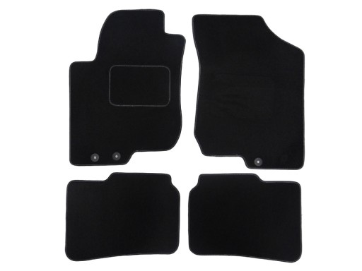 Hyundai i30 2007-2012 коврики велюровые 8mm1 - фото