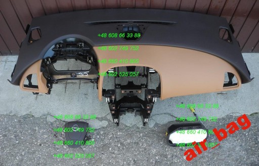 Opel astra iv j 4 airbag 2 подушки+приборная панель коричневый1 - фото