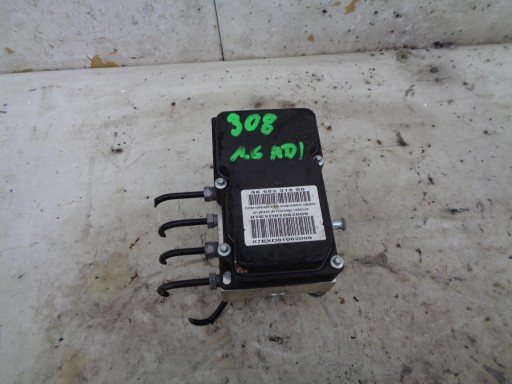 Насос abs peugeot citroen 1,6hdi 96653319801 - фото