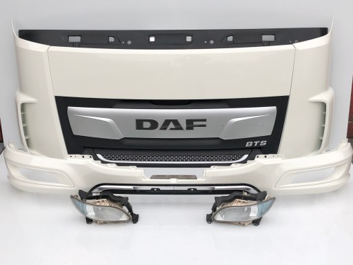 Бампер противотуманка рамка решетка, решетки решетка фара кронштейн daf xf 106 euro6 рестайлинг1 - фото