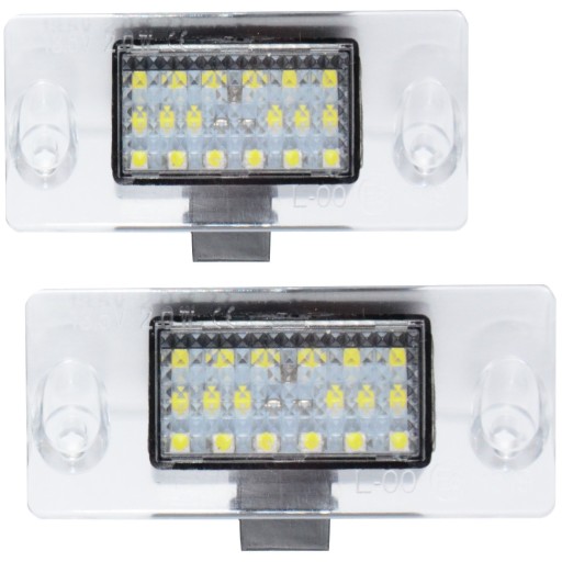 Лампочки led подсветка знака, таблицы  audi a3 8l 96-031 - фото