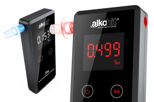 Alkomat elektrochemiczny alkohit x8 черный1 - фото