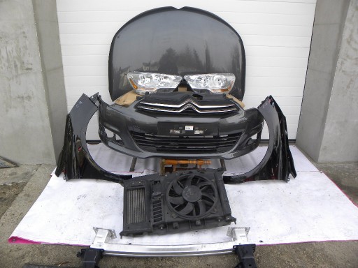 9687304480 - CITROEN C4 II B7 КАПОТ БАМПЕР ПРАВЕ КРИЛО РЕМЕННІ ЛАМПИ