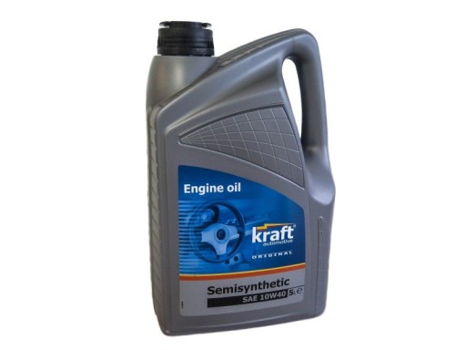МОТОРНОЕ МАСЛО KRAFT SEMISYNTHETIC 10W40 5L