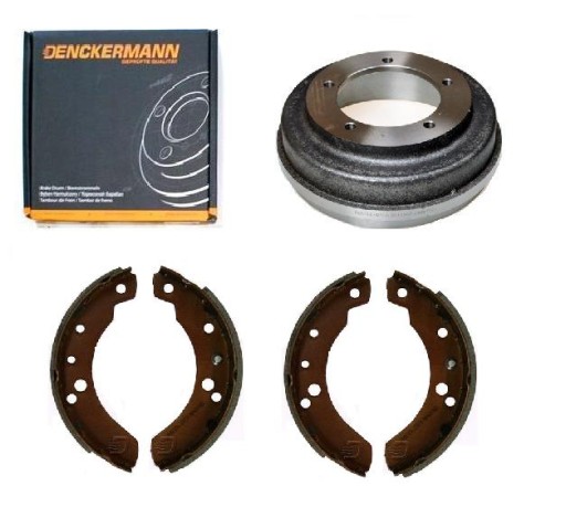 БАРАБАНЫ ЧЕЛЮСТИ FORD TRANSIT 80 100 120 КОМПЛ.