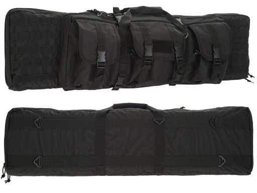 Uniwersalny POKROWIEC na Broń RIFLE CASE - Czarny