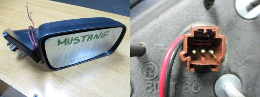 mirror Ford Mustang right