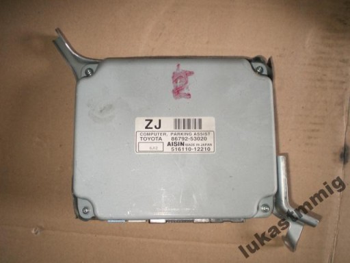 modulo computer PARKING ASSIST 86792-53020 LEXUS IS