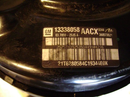 SERVO SERVOFRENO OPEL ASTRA J IV 2.0 CDTI