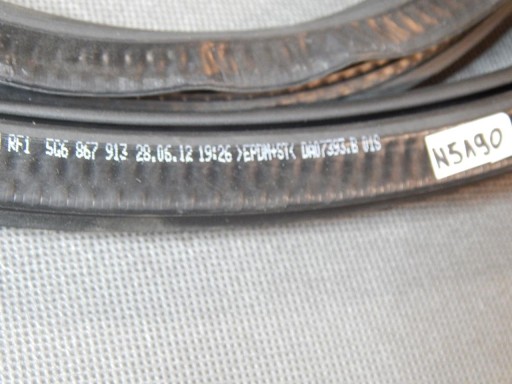 VW GOLF VII gasket 5G6867917