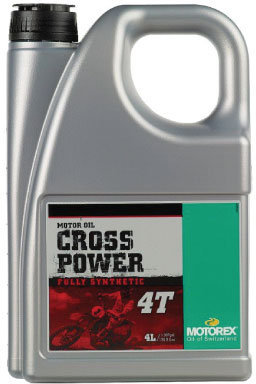 MOTOREX CROSS POWER 4T 5W40 синтетичне масло 4л