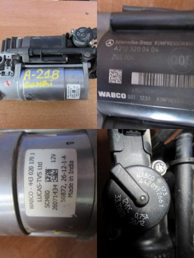 Компрессор подвески MERCEDES CLS W218 218