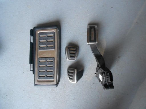 VW GOLF 7 VII GTD GTI ХРОМОВІ ЧОХЛИ НА ПЕДАЛІ