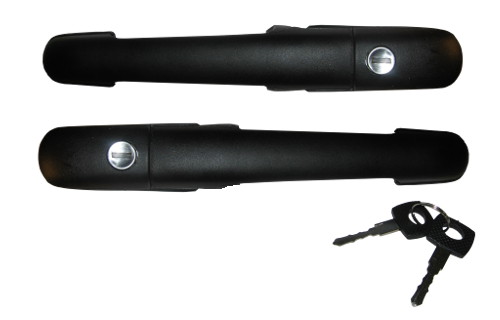 ED-0459 - 2X ДВЕРНА РУЧКА ВСТАВКА ЗАМКУ ЗАДНІ ДВЕРІ VW LT 35