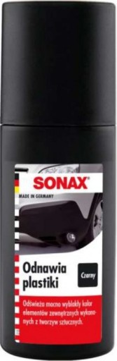 SONAX BLACK With SPONGE обновляет пластик в Хожуве