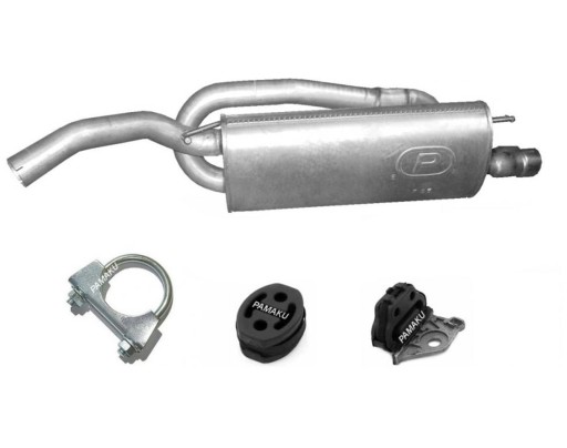 07.25 - LANCIA DELTA III 1.4 16V КОНЦЕВОЙ ГЛУШИТЕЛЬ ХРОМ