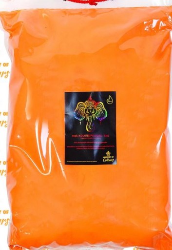 Prášok HOLI 500 g púder Oranžový orange 0,5 kg