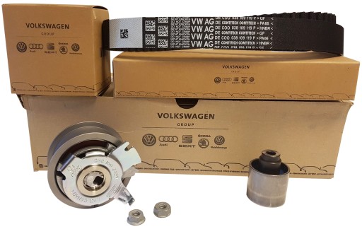 038198119A - VW TRANSPORTER V 1.9 TDI КОМПЛЕКТ ГРМ ОРИГІНАЛ