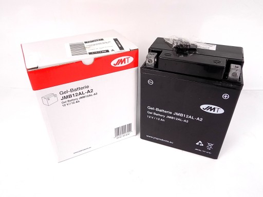 B12AL-A12 - Гелевий акумулятор JMT YB12AL-A2 BMW Yamaha