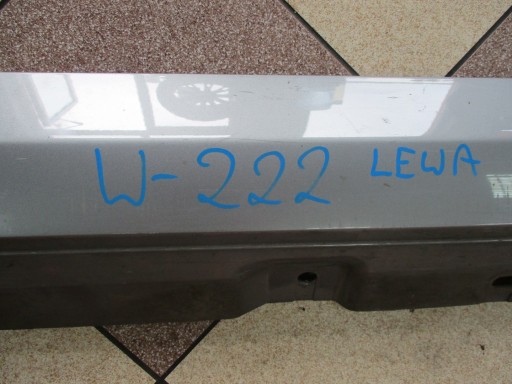 cap moulding threshold left Mercedes S-Klasa 222