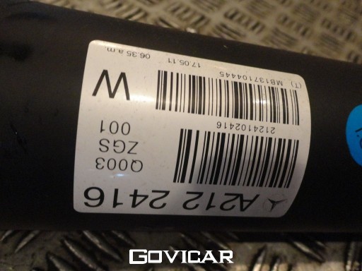 IDEALNY cardan MERCEDES CLS W218 W212 3.5d 1