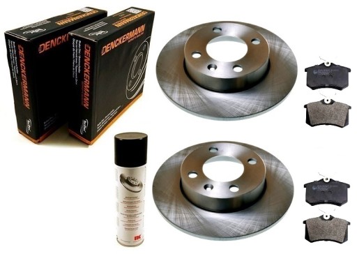 Диски колодки VW POLO 6N2 1999-2002 задний