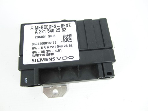 module pompy of the fuel Mercedes W221 S600 A2215402562