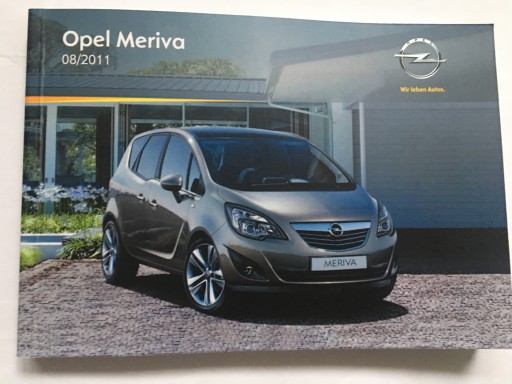 Opel Meriva Polska Instrukcja Obsługi 2010-2013 Za 59,99 Zł Z Katowice ...