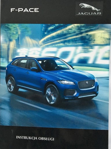 Jaguar F-Pace Польша руководство пользователя новое