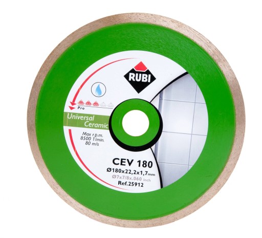 RUBI BL-C180/25 CEV 180 PRO diamantový kotúč za mokra 841R124