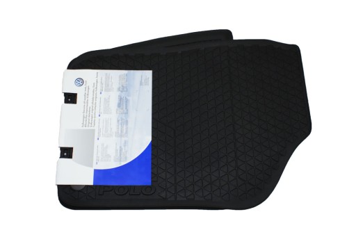 6R106150282V - Оригинальные резиновые коврики спереди VW Polo 6r 10-17