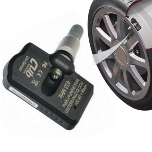 4 датчика давления в шинах TPMS CUB 433mhz