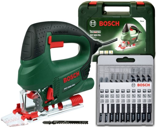 ЛОБЗИК 530W PST 800 PEL BOSCH ВАЛІЗА + 10 БРЖ