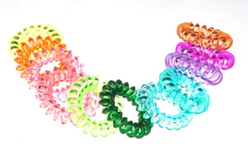 Набір гумок пружина/спіраль, різнокольорові