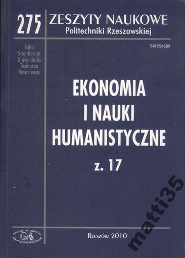 Zdjęcie oferty: Zeszyty Naukowe Politechniki Rzeszowskiej z. 17