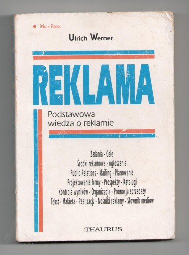 Zdjęcie oferty: REKLAMA Ulrich Werner