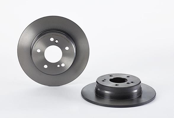 DISCS PADS BREMBO REAR MERCEDES C W202 278MM 2SW photo 2 - milautoparts-fr.ukrlive.com