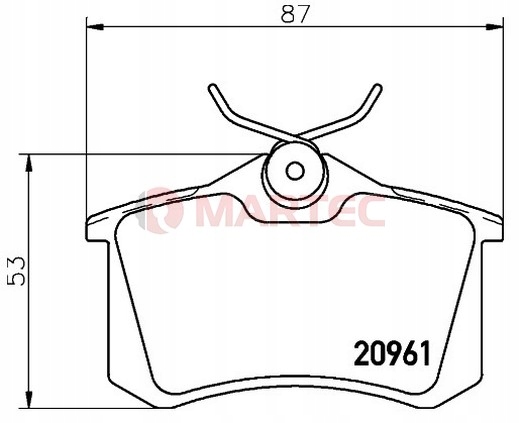 DISQUES 232MM + SABOTS DE FREIN ARRIÈRE SEAT IBIZA 3 2002-2008 photo 7 - milautoparts-fr.ukrlive.com