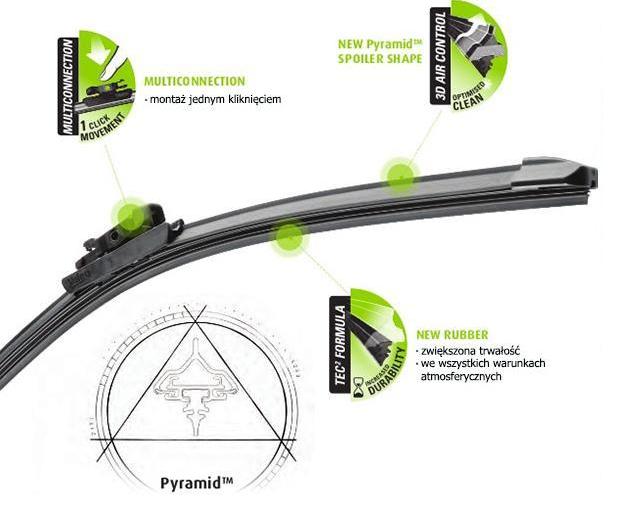 WIPER WIPER BLADES 650MM HYUNDAI GRAND SANTA FE I30 photo 7 - milautoparts-fr.ukrlive.com