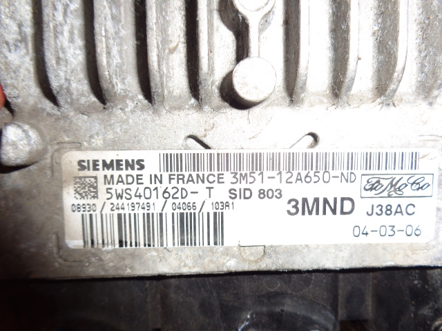 5WS40162D-T 3M51-12A650-ND SID803 C-MAX 2.0 TDCI photo 2 - milautoparts-fr.ukrlive.com