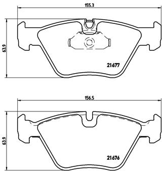 DISQUES I SABOTS DE FREIN BREMBO AVANT BMW 5 E39 296MM photo 3 - milautoparts-fr.ukrlive.com