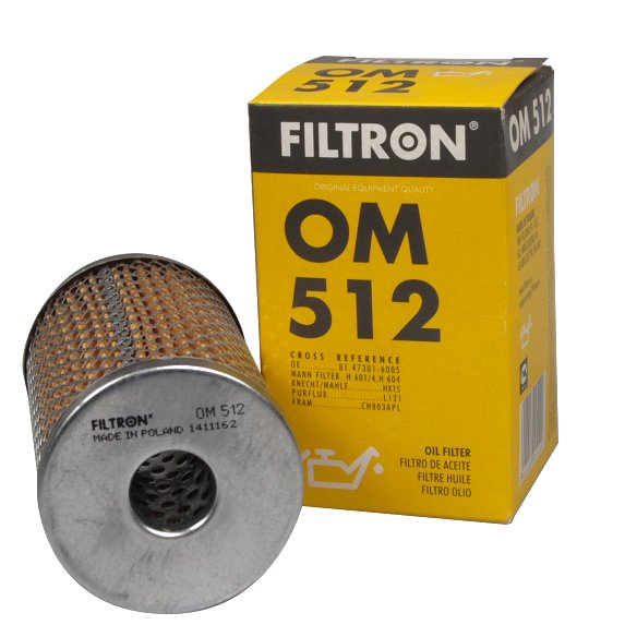 512 OM FILTRE HUILES BMW,DAF,IVECO FILTRON OM 512