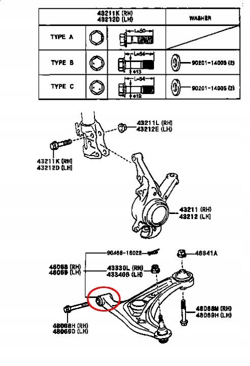 TOYOTA YARIS I AYGO BUSHING SWINGARM FRONT photo 2 - milautoparts-fr.ukrlive.com