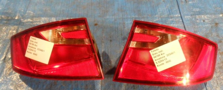 SEAT TOLEDO 2013-14 R LAMP RIGHT REAR 5JH945096A photo 1 - milautoparts-fr.ukrlive.com