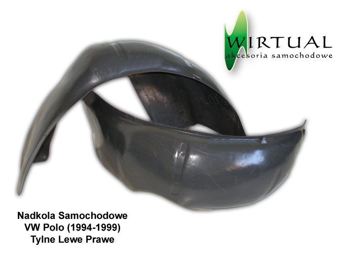 VW POLO 1994-1999 FRONT REAR WHEEL ARCH COVER MUDGUARDS photo 3 - milautoparts-fr.ukrlive.com