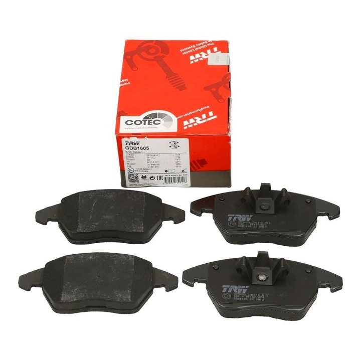 SABOTS DE FREIN DE FREIN AVANT 2.0 16V,2.0 HDI GDB1605 TRW photo 6 - milautoparts-fr.ukrlive.com