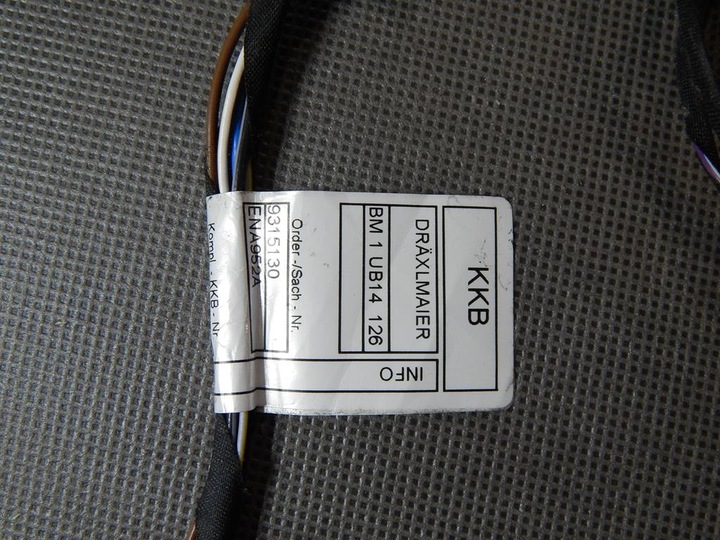 BMW X4 F26 WIRE ASSEMBLY DOOR LEFT REAR photo 3 - milautoparts-fr.ukrlive.com