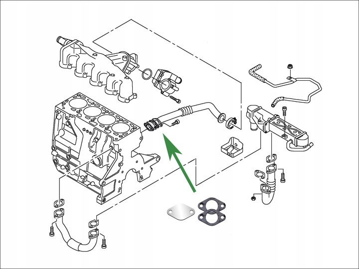 BOUCHON EGR VW SCIROCCO SHARAN 1.6 2.0 TDI CR 2 AVEC COMMON RAIL GEN. 2 photo 4 - milautoparts-fr.ukrlive.com